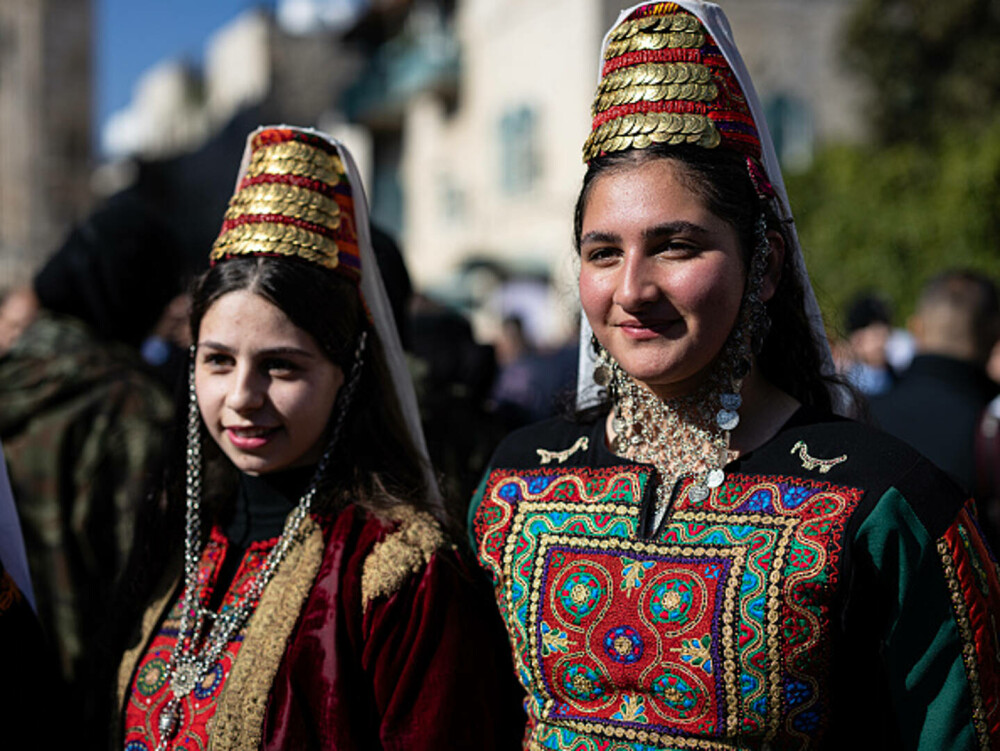 Primul Crăciun în Betleem după doi ani de război în Gaza: parade, colinde și tradiții reluate în umbra crizei umanitare. FOTO - Imaginea 3