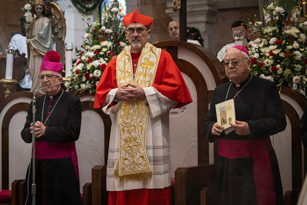 Primul Crăciun în Betleem după doi ani de război în Gaza: parade, colinde și tradiții reluate în umbra crizei umanitare. FOTO - Imaginea 5