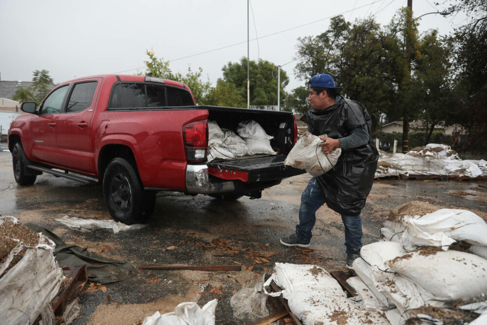 Stare de urgenţă în Los Angeles. Un „râu atmosferic” urmează să traverseze California, cu ploi puternice și ninsori - Imaginea 9