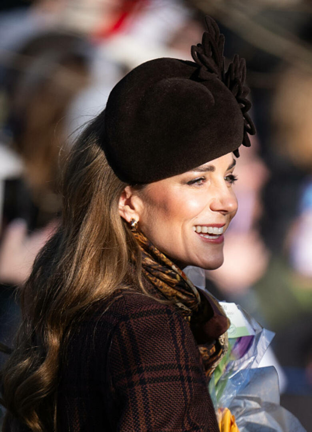 Kate Middleton, apariție elegantă la slujba de Crăciun alături de familia regală. Ce ținută a purtat. GALERIE FOTO - Imaginea 12