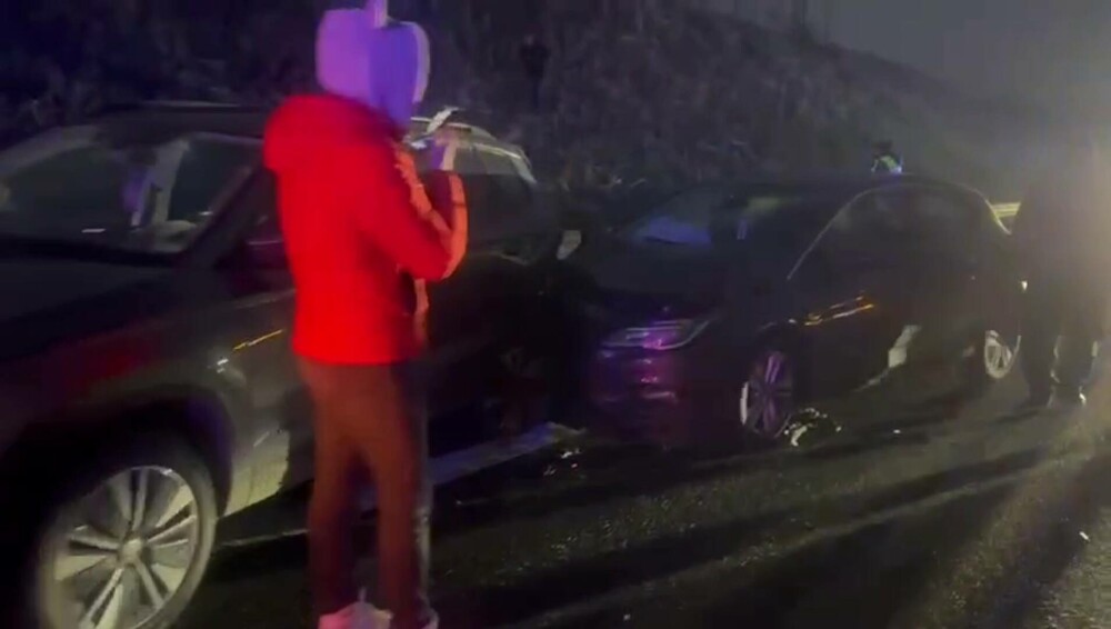 Plan Roșu de Intervenție activat, în urma unui accident între 10 mașini, în județul Olt. 27 de persoane implicate - Imaginea 8
