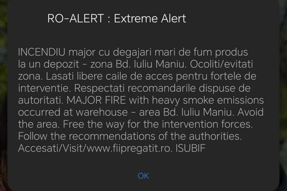 Incendiu puternic la un depozit de pe bulevardul Iuliu Maniu din București. A fost trimis mesaj RO-Alert | VIDEO - Imaginea 4