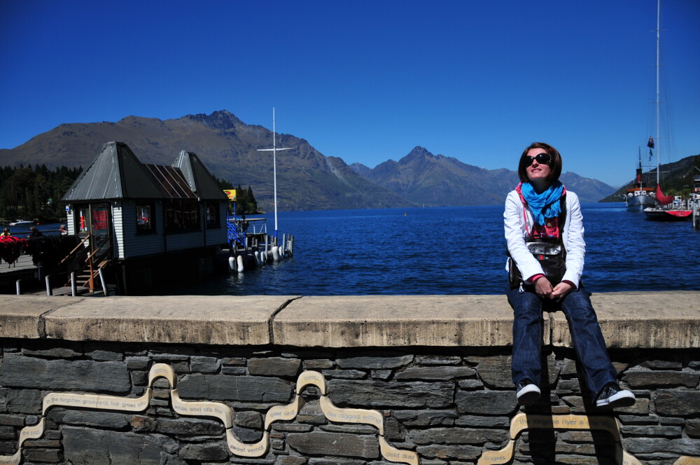 Cristina Jurca si-a petrecut vacanta de iarna tocmai in Noua Zeelanda - Imaginea 1