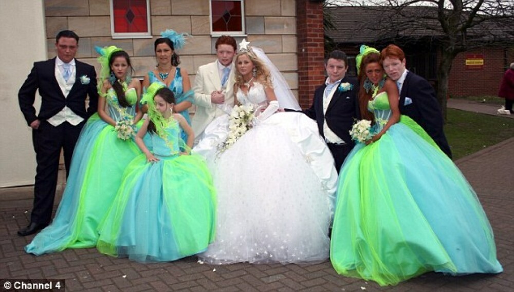 Extravaganta impletita cu traditie la nuntile tiganesti din Marea Britanie - Imaginea 4