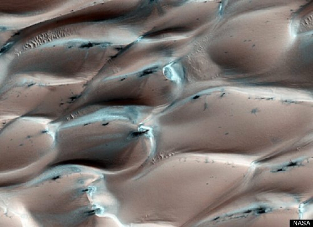 Avalansa pe Marte. Marea de nisip se misca exact ca pe Terra - Imaginea 3