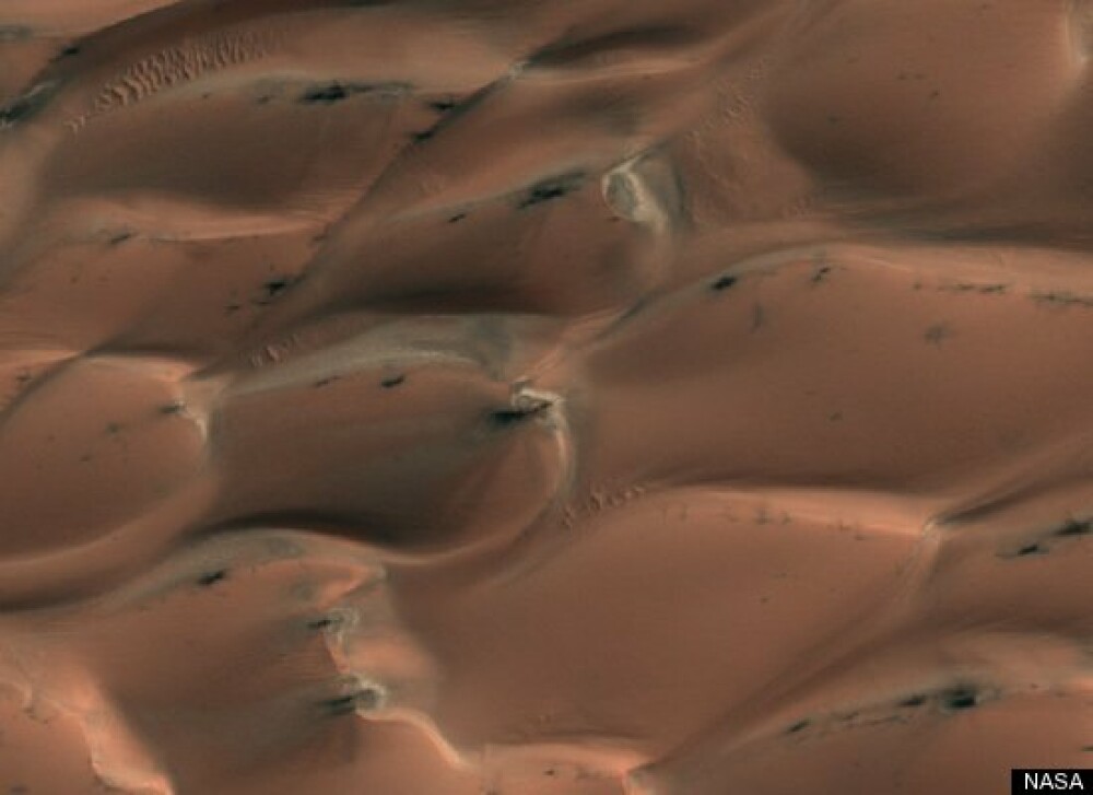 Avalansa pe Marte. Marea de nisip se misca exact ca pe Terra - Imaginea 4