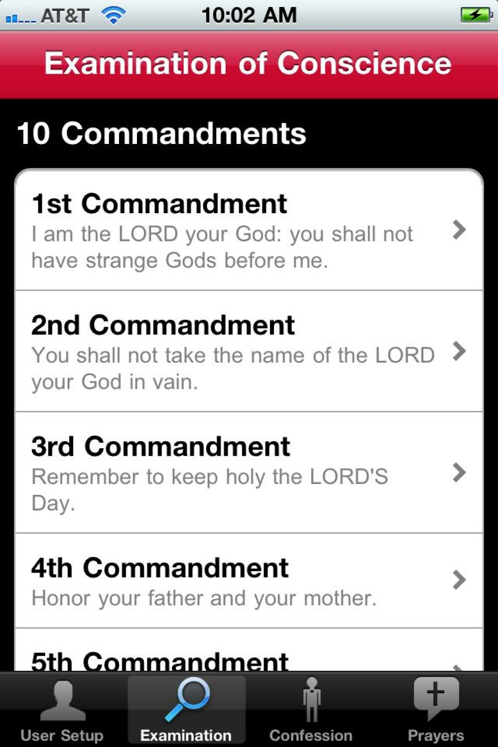 Aplicatia iPhone care te ajuta sa te spovedesti, binecuvantata de biserica - Imaginea 3