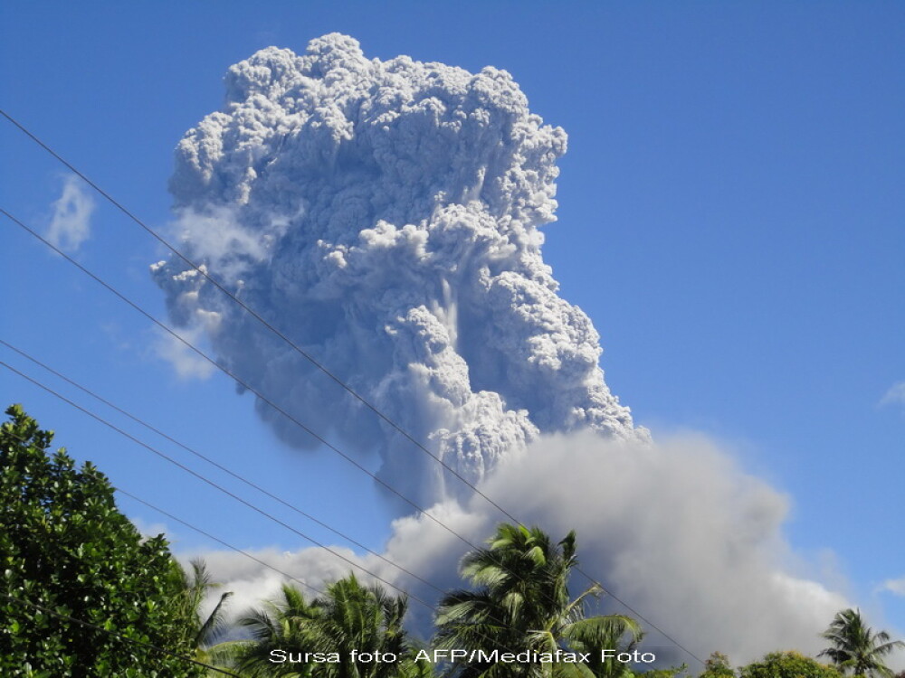 Un vulcan din Filipine a ingropat un oras in cenusa.VIDEO - Imaginea 3