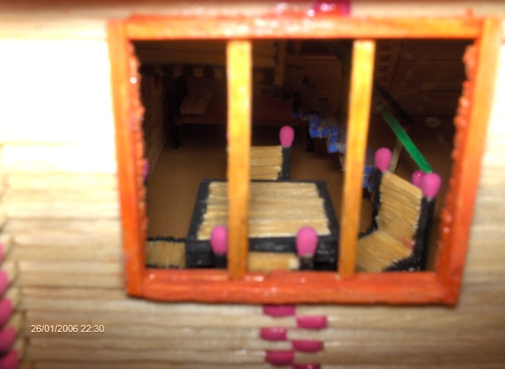 Arta chibritului. Un timisorean construieste cladiri in miniatura doar din bete - Imaginea 4