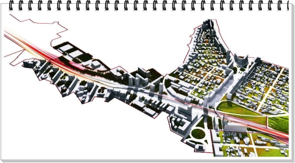 Plimbare virtuala pe Autostrada suspendata. Cum va arata Bucurestiul in 2035. Viziunea 