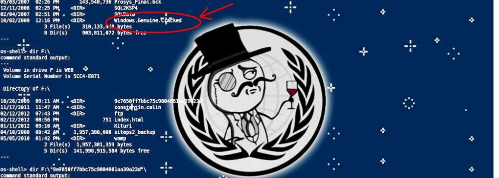 Anonymous a spart site-ul FMI Romania si acuza Guvernul ca foloseste software PIRATAT - Imaginea 4