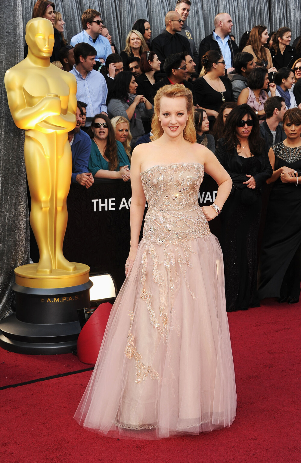 Defilarea starurilor pe covorul rosu, la Oscar 2012. Ce rochii au purtat vedetele. FOTO - Imaginea 11