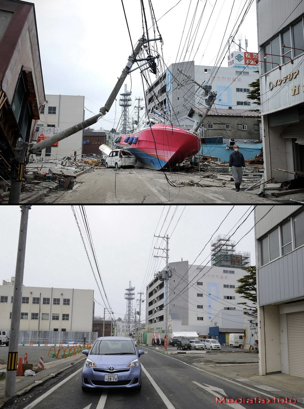 Japonia, la un an de la tragedie. Tara in care soarele rasare si dupa tsunami. Imaginile miracolului - Imaginea 17