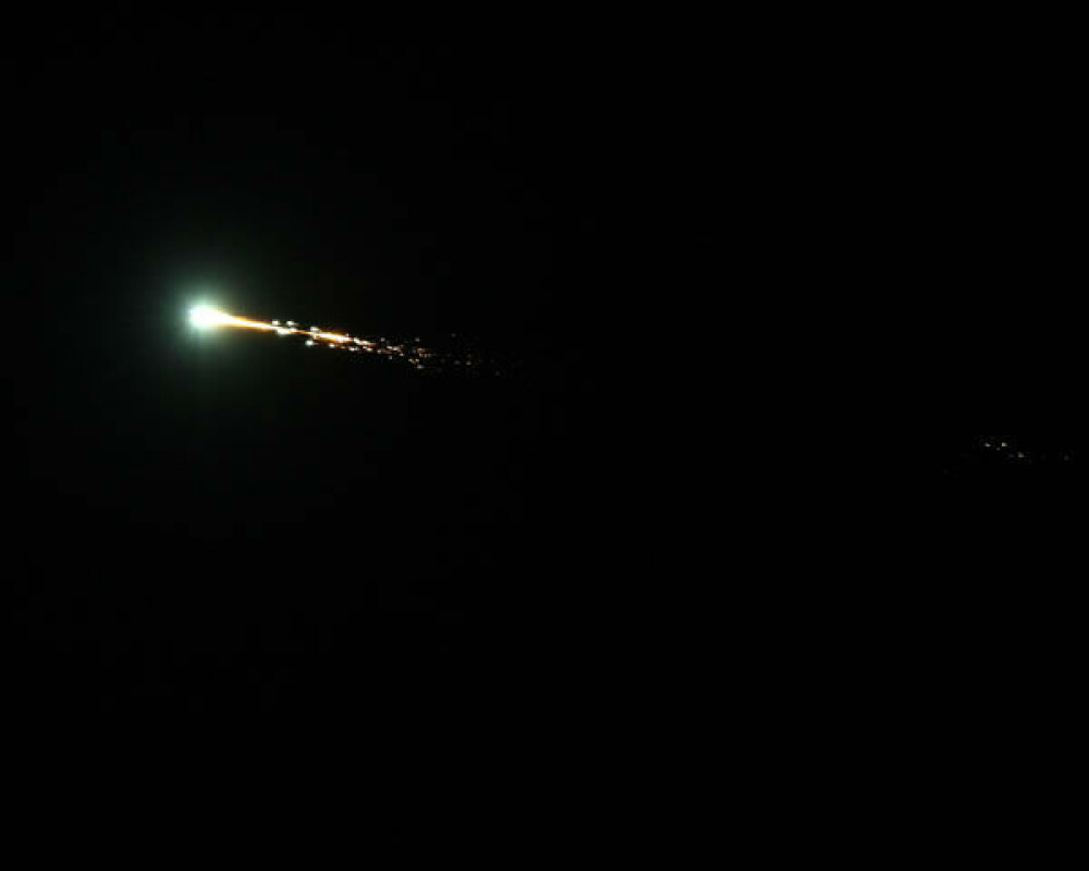 Foto si Video: Un meteorit a fost filmat deasupra orasului San Francisco, dupa cel cazut in Rusia - Imaginea 7