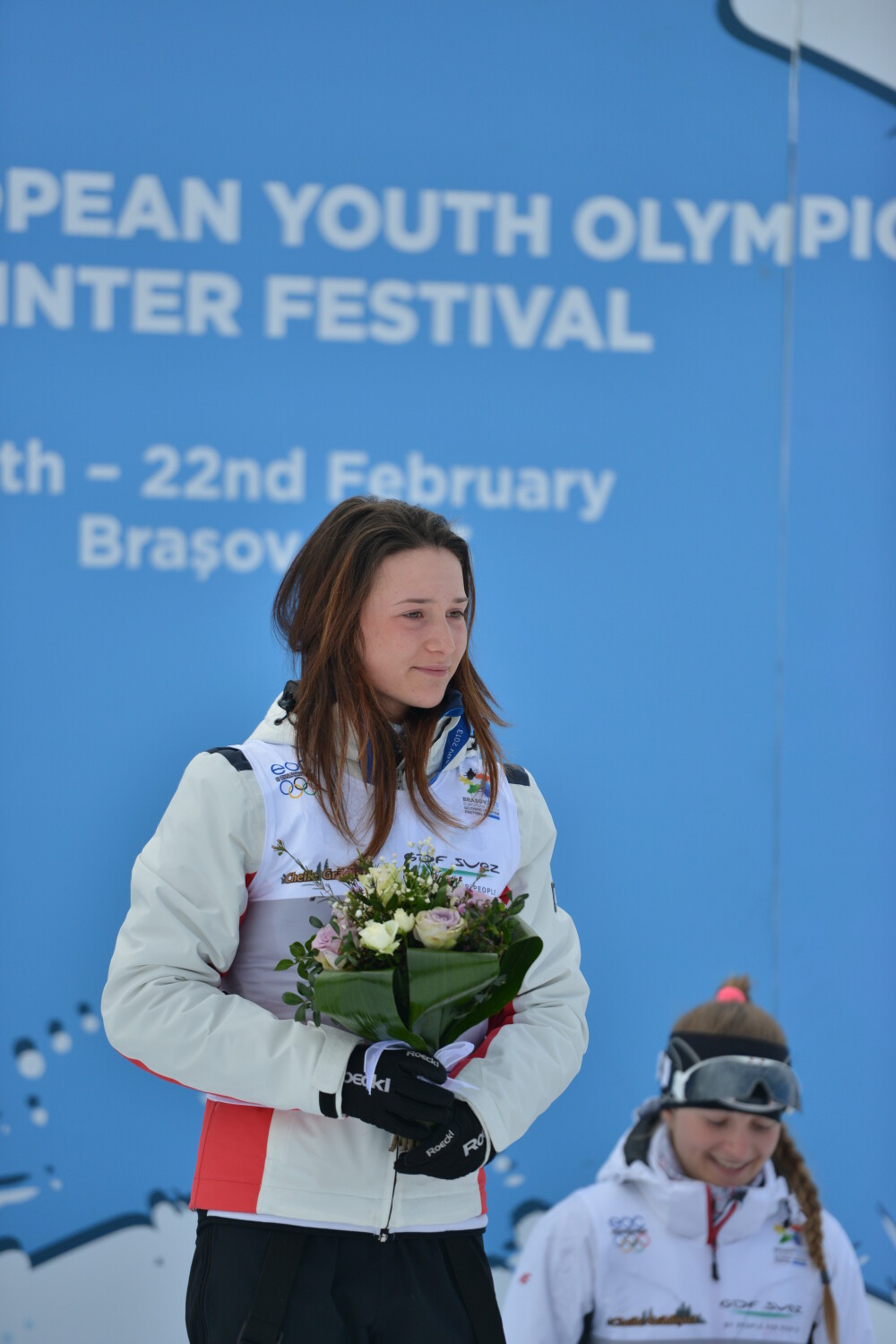 Dorottya Buzas a adus a treia medalie Romaniei. A castigat argintul la cursa de Biatlon Sprint - Imaginea 1