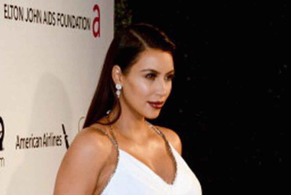 Kim Kardashian a blocat toate privirile la Oscar: 