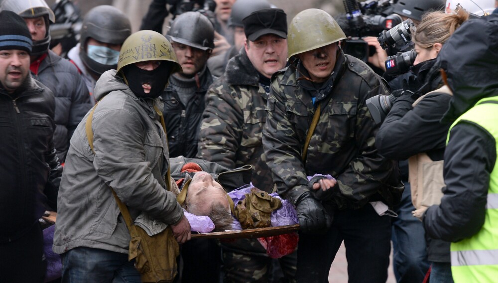 Baie de sange in Ucraina: Presedintia ucraineana sustine ca a ajuns la un ACORD cu ministrii UE. IMAGINI LIVE din Kiev - Imaginea 32