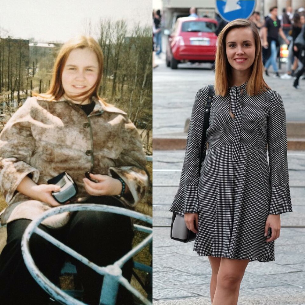 Batjocorita in adolescenta pentru ca era grasa, acum a devenit un model pentru sute de mii de tinere. Cum arata. FOTO - Imaginea 3