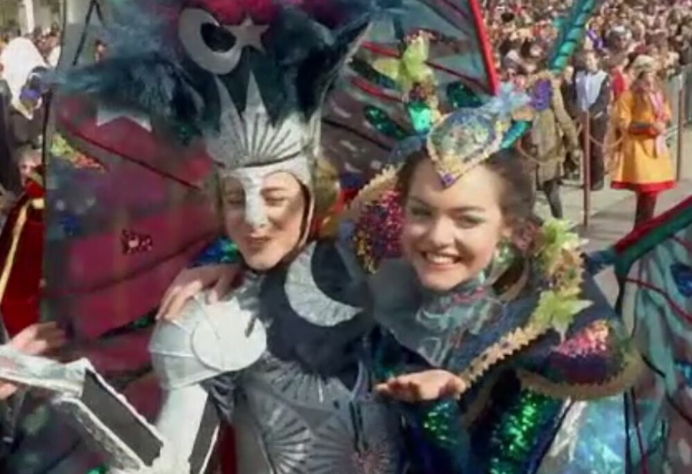 Atmosferă magică la Carnavalul de la Veneția. Una dintre tradiții, încălcată anul acesta - Imaginea 1