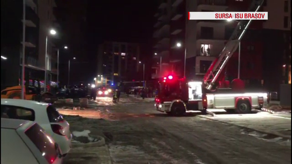 Un bloc din Brașov, la un pas de explozie. 60 de persoane, evacuate de urgență - Imaginea 1