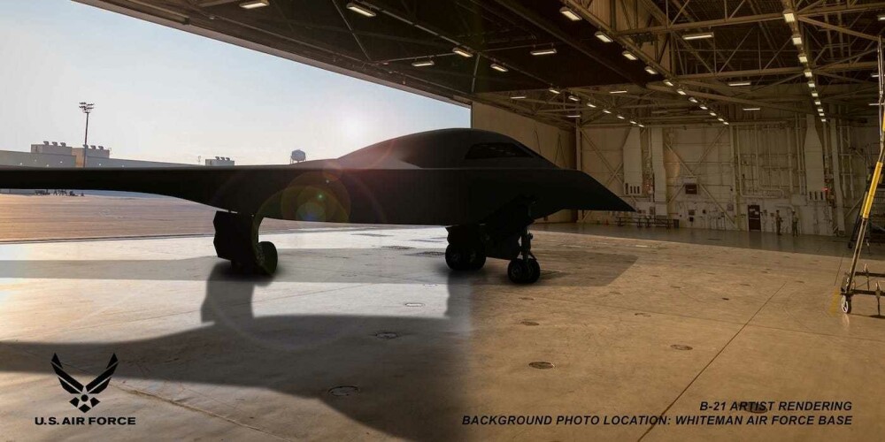 GALERIE FOTO. Cum arată noul bombardier al Forțelor Aeriene ale SUA - Imaginea 1