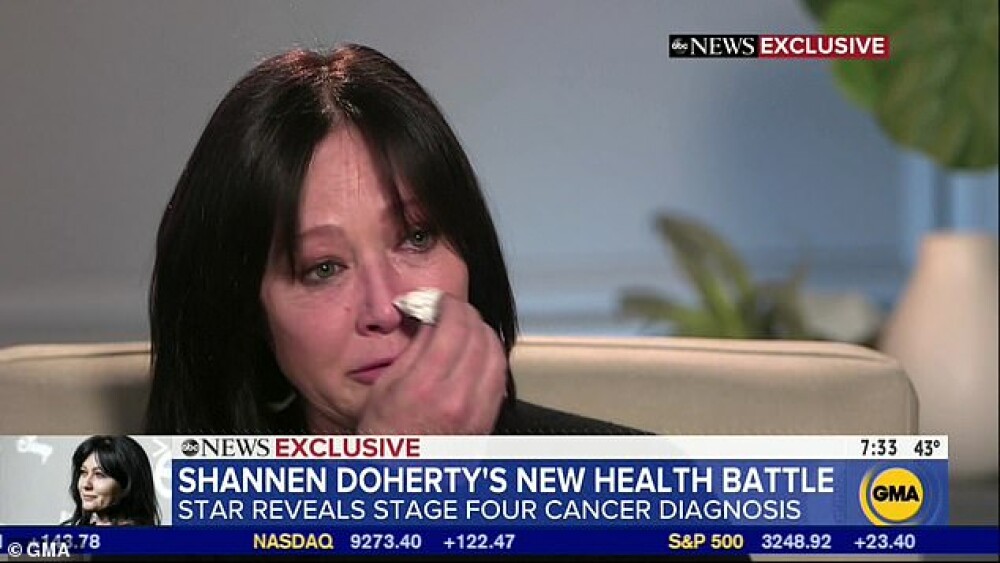 Actriţa Shannen Doherty a anunţat că are cancer în stadiul 4 - Imaginea 2