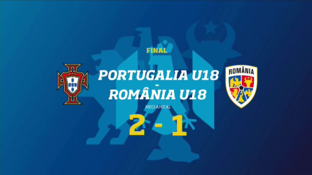 Portugalia U18 - România U18, 2-1. Tricolorii pierd și al doilea meci din Spania - Imaginea 2