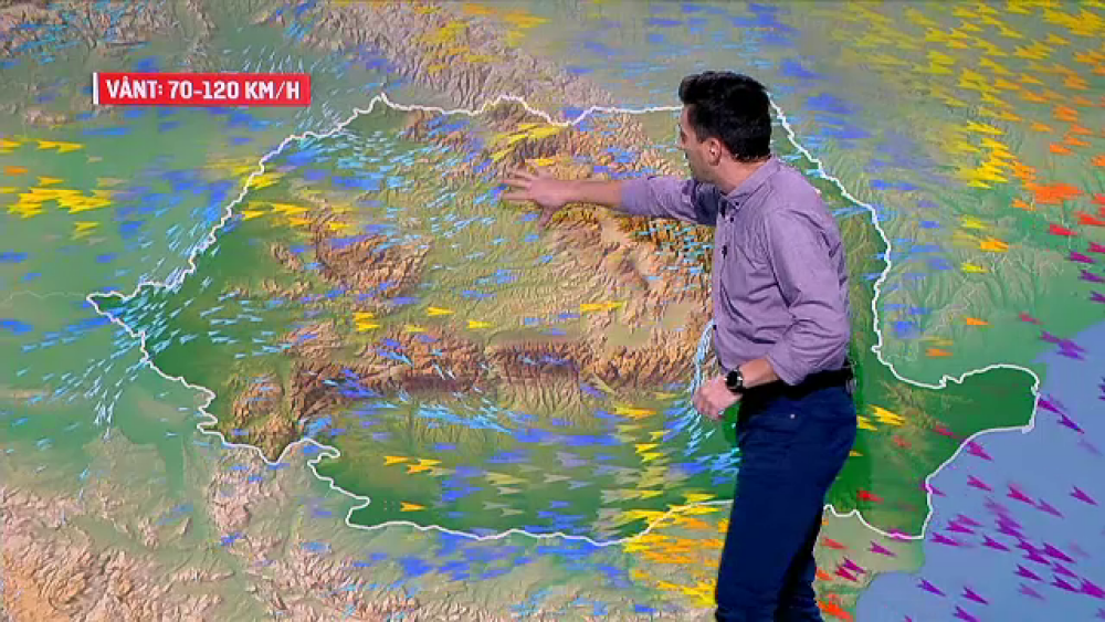 Furtuna ce a terorizat Europa se apropie vertiginos de România. Se anunță fenomene extreme - Imaginea 3