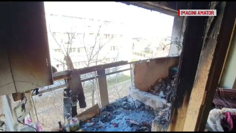 Explozie violentă, urmată de un incendiu, într-un bloc din Slatina. De la ce s-a produs - Imaginea 2
