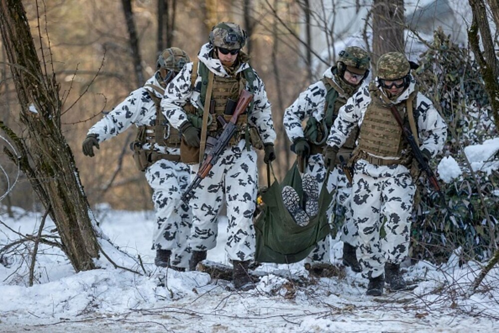 Forţele ucrainene s-au antrenat în 