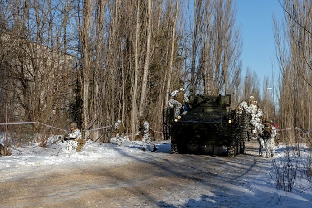 Forţele ucrainene s-au antrenat în 