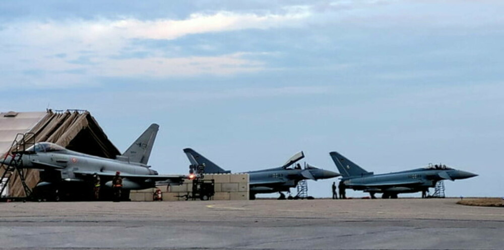 Avioane Eurofighter Typhoon din Germania au aterizat la Mihail Kogălniceanu. La ce misiuni vor participa. GALERIE FOTO - Imaginea 3