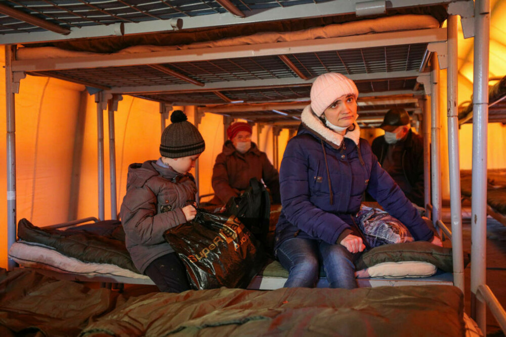 Unde au fost duși civilii evacuați din Ucraina. GALERIE FOTO - Imaginea 4