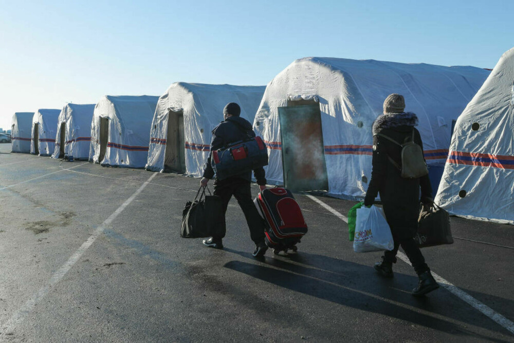 Unde au fost duși civilii evacuați din Ucraina. GALERIE FOTO - Imaginea 1