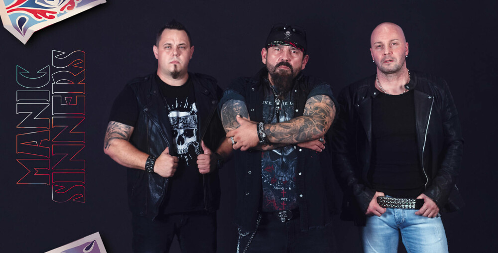 Supergrupul românesc de rock Manic Sinners și-a lansat primul album: ”King of the badlands” - Imaginea 1