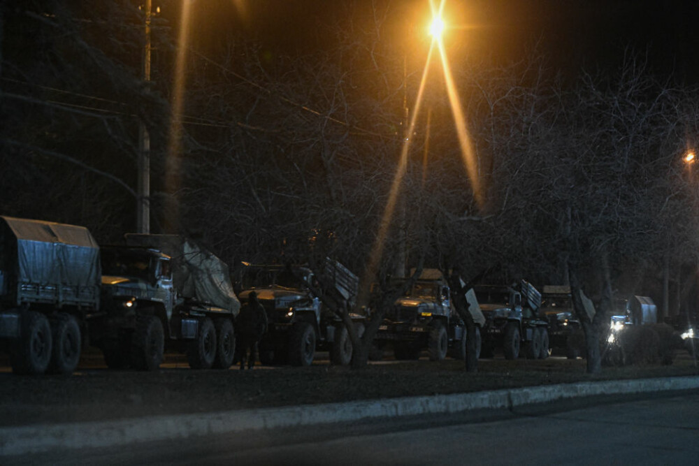 Zelenski: „Rachetele ruseşti lovesc infrastructura ucraineană şi poliţia de frontieră”. Explozii în mai multe orașe - Imaginea 1