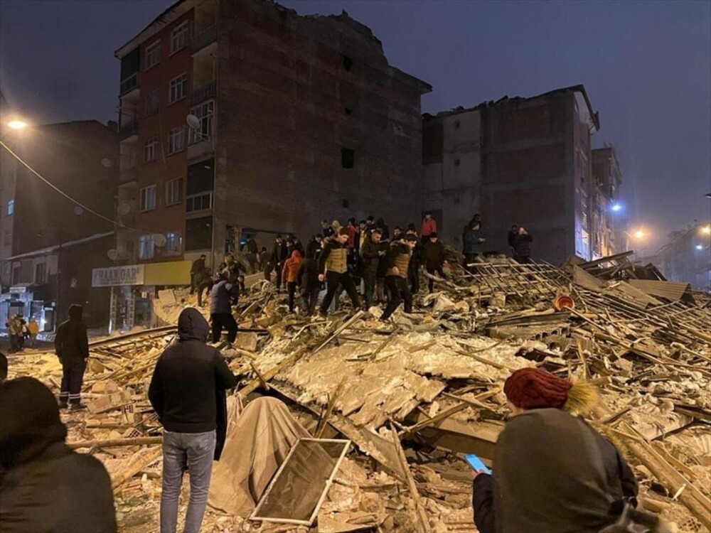 Cutremur de 7,8 în Turcia și Siria. Bilanț uriaș al victimelor. Vremea rea, obstacol pentru salvatori VIDEO și GALERIE FOTO - Imaginea 2