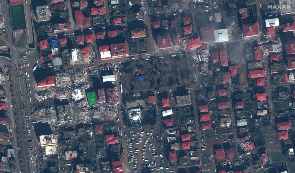 Imagini din satelit cu locuințe rase de fața pământului după cutremurele devastatoare din Turcia | GALERIE FOTO - Imaginea 4