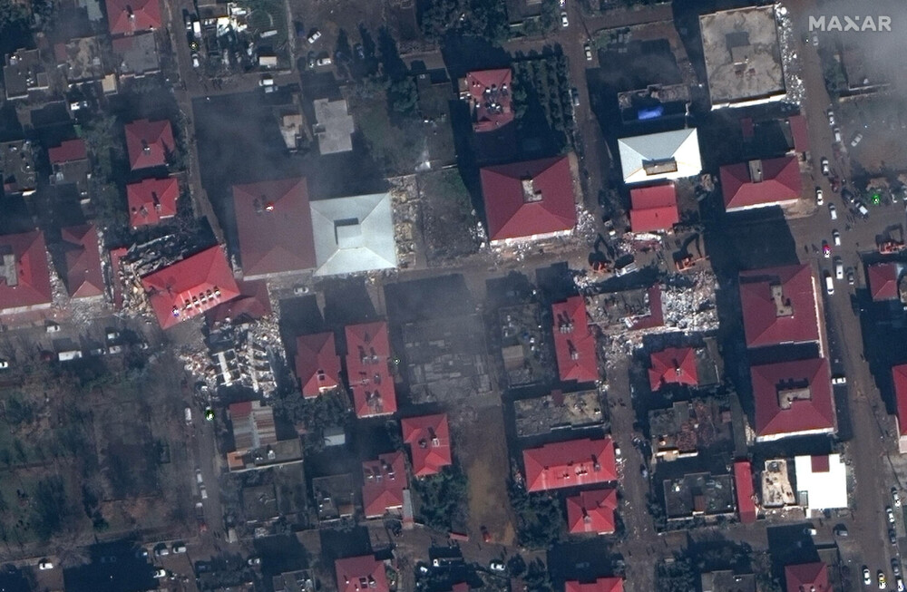 Imagini din satelit cu locuințe rase de fața pământului după cutremurele devastatoare din Turcia | GALERIE FOTO - Imaginea 6