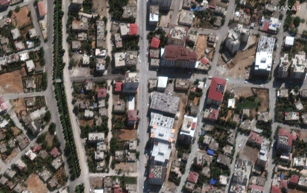 Imagini din satelit cu locuințe rase de fața pământului după cutremurele devastatoare din Turcia | GALERIE FOTO - Imaginea 7