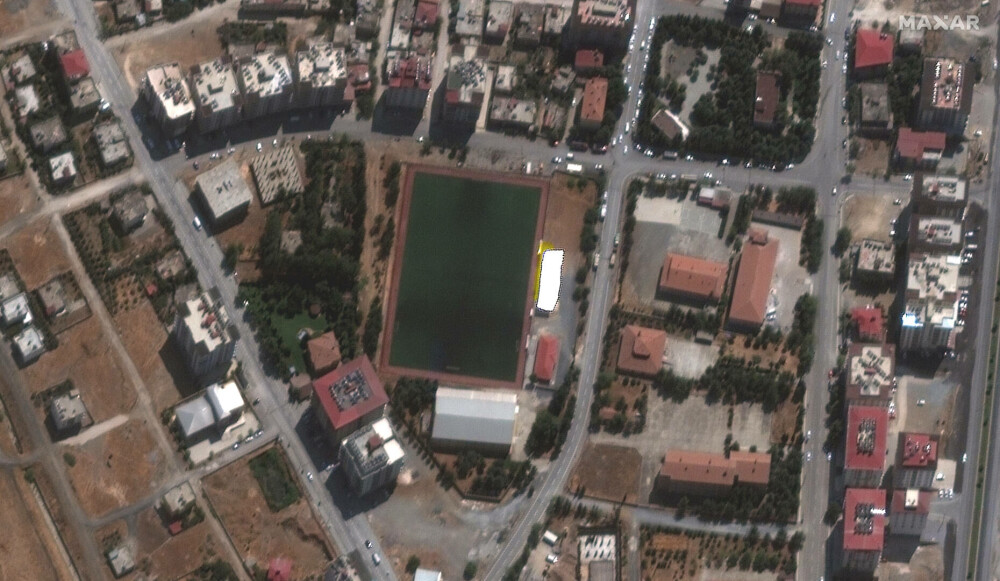 Imagini din satelit cu locuințe rase de fața pământului după cutremurele devastatoare din Turcia | GALERIE FOTO - Imaginea 9