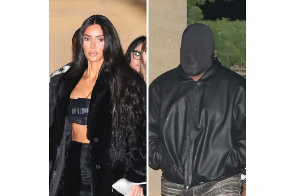 Kim Kardashian și Kanye West, întâlnire de gradul zero. Cum au fost surprinși cei doi foști soți împreună în oraș. FOTO - Imaginea 1