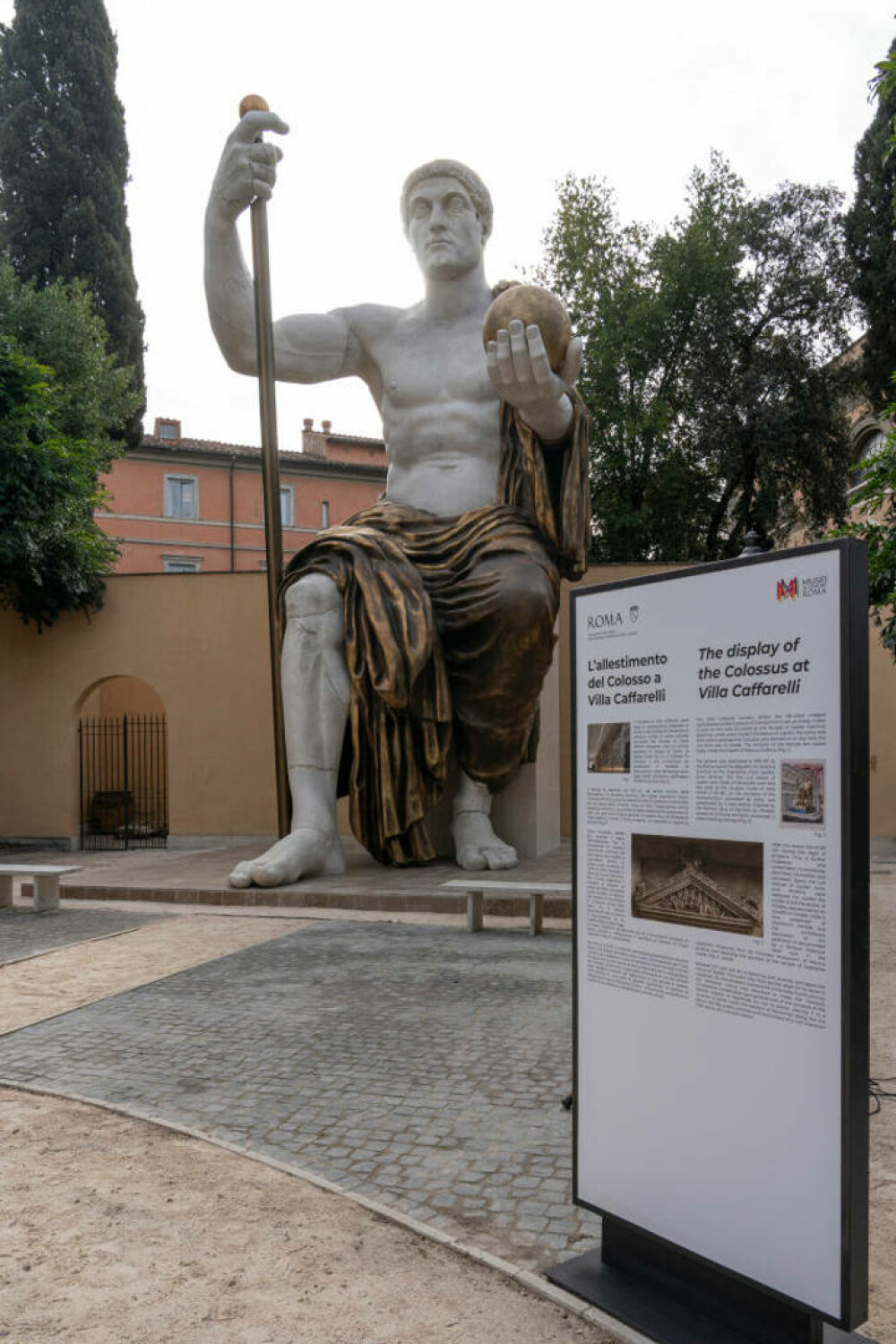 Statuia colosală a împăratului Constantin a fost reconstruită și expusă la Roma | GALERIE FOTO & VIDEO - Imaginea 3