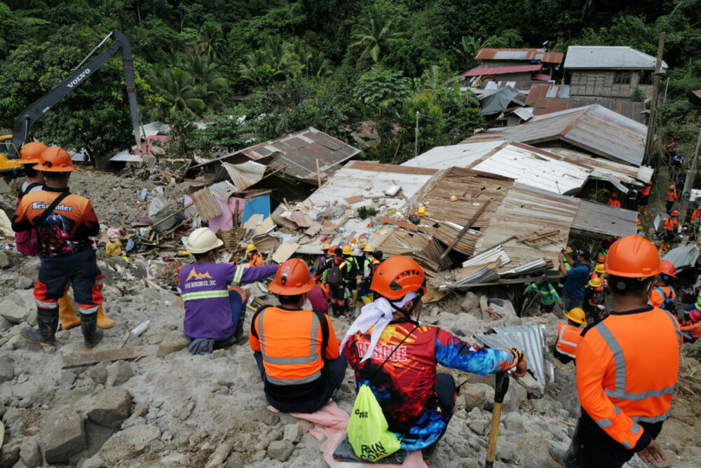 Dødstallet etter jordskredet på Filippinene stiger til 68 døde.  Ytterligere 51 personer er fortsatt savnet - Bilde 5
