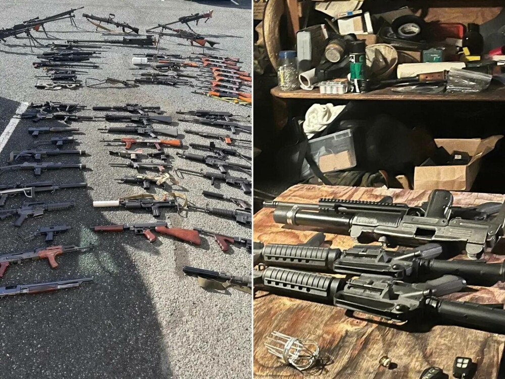 Un bărbat din California a fost prins cu un milion de cartușe și 248 de arme deținute ilegal în casa sa - Imaginea 3