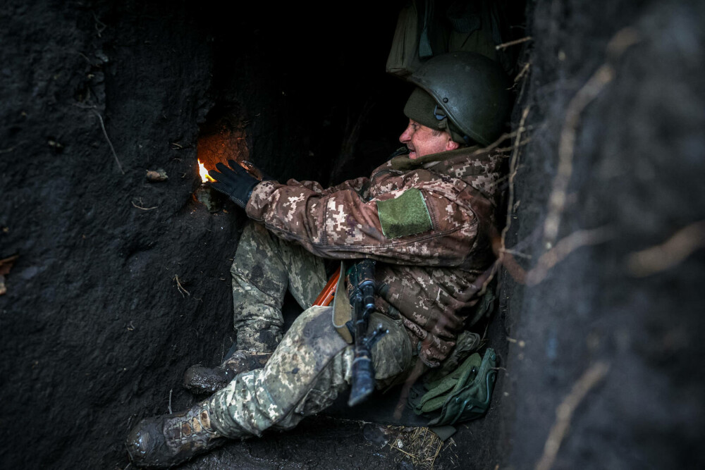 Războiul ruso-ucrainean, în imagini. Doi ani de la invazia pe scară largă a trupelor lui Putin în Ucraina | GALERIE FOTO - Imaginea 25