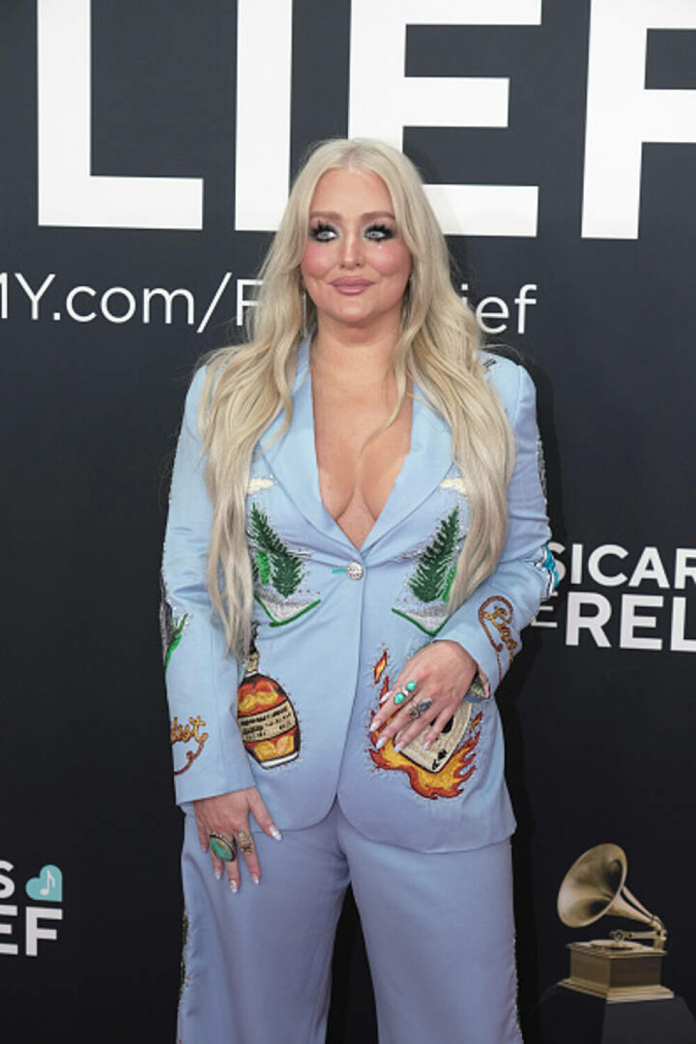 Cele mai neinspirate ținute purtate de vedete la Premiile Grammy. Artiștii care au dezamăgit pe covorul roșu. GALERIE FOTO - Imaginea 47