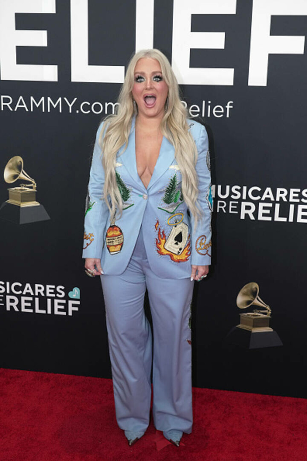 Cele mai neinspirate ținute purtate de vedete la Premiile Grammy. Artiștii care au dezamăgit pe covorul roșu. GALERIE FOTO - Imaginea 92