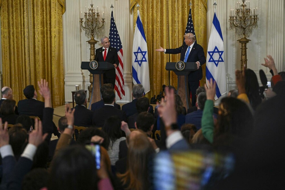 Trump propune relocarea locuitorilor din Gaza, într-o conferință alături de Netanyahu: „SUA vor prelua controlul” - Imaginea 3
