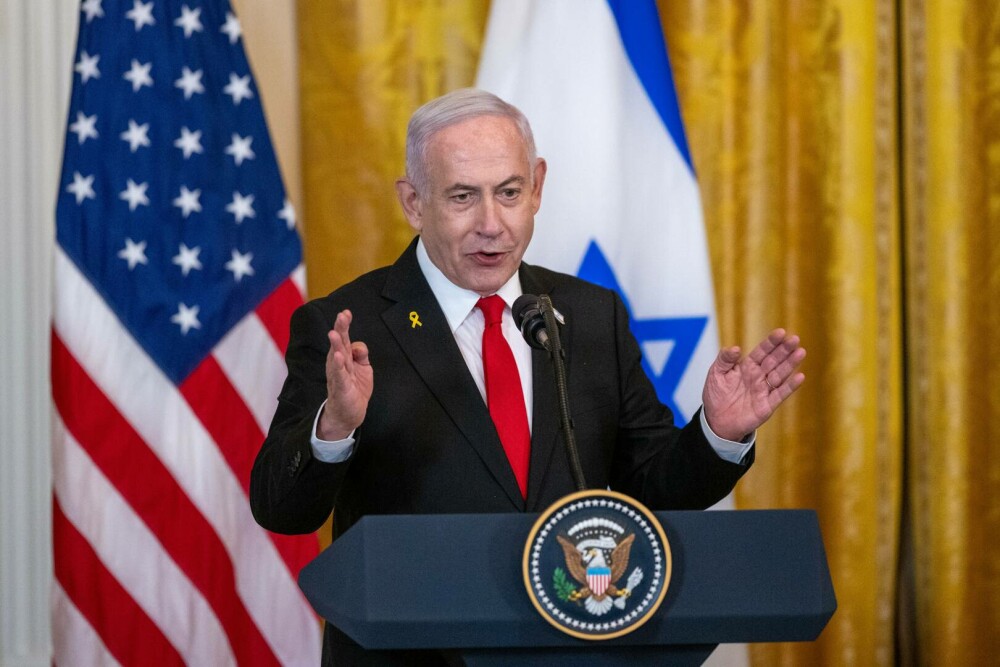Trump propune relocarea locuitorilor din Gaza, într-o conferință alături de Netanyahu: „SUA vor prelua controlul” - Imaginea 5